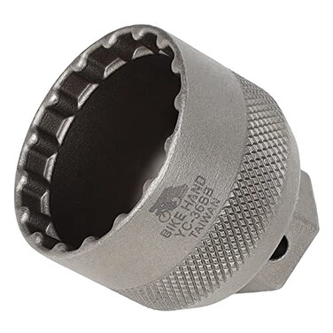 BIKE HAND eBike Bottom Bracket 16Notch Lockring Install Remove Tool Compatible with Shimano Steps E6000