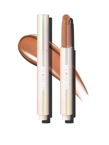 SHEGLAM PoutPerfect Moisturizing Solid Lip Gloss Non Sticky Lipstick with Coconut Oil Walk on the Beach