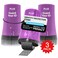 PLUS Identity Theft Protection Roller 3Pack Advanced 20 Security Stamp by Guard Your ID Regular 3Piece Purple