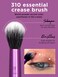 Real Techniques Cruelty Free Enhanced Eye Set Eyeshadow and Brow Brushes Purple 6 Piece Makeup Brush Kit