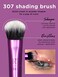 Real Techniques Cruelty Free Enhanced Eye Set Eyeshadow and Brow Brushes Purple 6 Piece Makeup Brush Kit