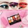 Lurrose Double Sided Eye Shadow Sponge Applicator Eye Brow Make Up Brush Portable Makeup Tool 20pcs Black