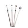 MZCMSL 4PCS Cuticle Clean Drill Bit Diamond Nail Bit Ball Head Stone File Manicure Pedicure Nail Art Tools