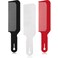 Boao 3 Pieces Barber Combs Flat Top Clipper Combs Hair Cutting for Flat Top and Clipper CutsBlack White Red