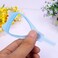 yueton 2pcs 3 in 1 Makeup Eyelash Tool Upper Lower Lash Mascara Applicator Guide Eyelash Comb Cosmetic Tool