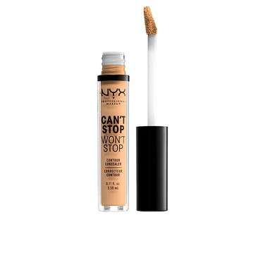 NYX PROFESSIONAL MAKEUP Can't Stop Won't Stop Contour Concealer, 24h Full Coverage Matte Finish - True Beige