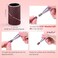 MelodySusie 100 Pcs Professional Sanding Bands Nail Manicure 180 Grit File Sand Piece Set For Nail Drill Bits
