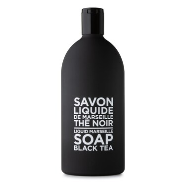 La Compagnie Compagnie de Provence Savon de Marseille Extra Pure Liquid Soap - Black Tea - 33.8 fl oz Plastic Bottle Refill