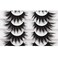 FANXITON False Eyelashes Mink Lashes 20 MM Long False Lashes 9D Cateye Volume Faux Mink Lashes Pack 8 Pairs by
