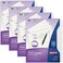 Avery Durable Plastic Write Erase Big Tab Dividers for 3 Ring Binder White 5 Tab Set 4 Packs 4 Sets Total 16370