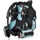 Mares Magellan HD BCD Unisex Versatile Lightweight Foldable Backmounted Scuba Diving Jacket BCD BlackAqua Small