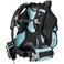 Mares Magellan HD BCD Unisex Versatile Lightweight Foldable Backmounted Scuba Diving Jacket BCD BlackAqua Small