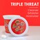 Primal Elements Sugar Scrub Exfoliating Sugar Whip Face and Body Cleanser Moisturizer Gingerbread 10 oz Package