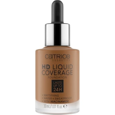 CatriceHD Liquid Coverage FoundationFlawless, High CoverageVeganCruelty Free (090Espresso Beige