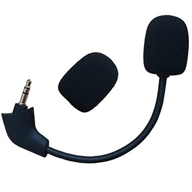 RAOPINGX Replacement Mic for Kingston Gaming Headset HyperX Cloud XIIHyperX Silver Game Headset 35mm Detachable Microphone