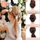 TsMADDTs 3Pack Hair Styling Tools Set with French Braid Loop Rat Tail Comb and Metal Pin Tail Braiding Comb Black