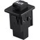 EVRBUL Car Auxiliary Plug Port Socket AUX Input Jack Assembly Compatible with Honda Civic 2012 Replace 39112TR0A01
