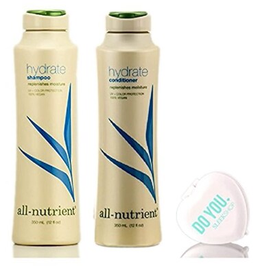 All Nutrient Hydrate Shampoo Conditioner DUO Set replenishes moisture with Sleek Compact Mirror 12 oz 12 oz DUO Kit
