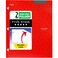 Five Star 2Pocket Folder Plastic Folder with StayPut Tabs Fits 3Ring Binder Holds 812 x 11 Paper Fire Red 333420DECM