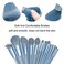 Koccido Makeup Brushes 22 Pcs Makeup KitFoundation Brush Eyeshadow Brush Make up Brushes Set Blue 22 Piece Set Large