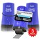 PLUS Guard Your ID Confidential Security Roller Set Advanced 20 for Identity Theft Protection Redacting Regular 3Pack Blue