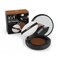 Sistar Skin Perfecting BB Cushion Full Coverage Long Lasting Natural Glow Foundation On The Go Case With Mirror Mocha