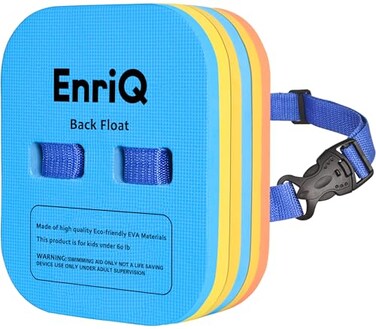 EnriQ Swim Float Kids Back Belt Pool Bubble Back Float Water Trainer Training Device for Swimming Beginners Pool Water Lesson