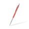 Pacific Arc 2mm Gravity Fed Lead Holder and Lead Sharpener Red Drafting Pencil for Artist Drawing Drafting and Sketching