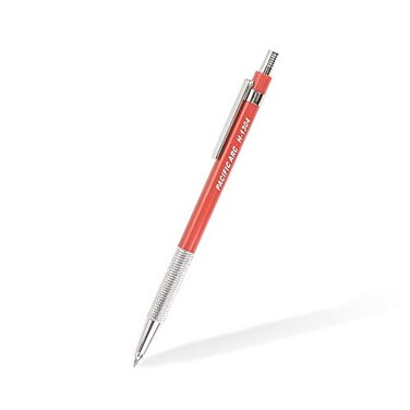 Pacific Arc 2mm Gravity Fed Lead Holder and Lead Sharpener Red Drafting Pencil for Artist Drawing Drafting and Sketching