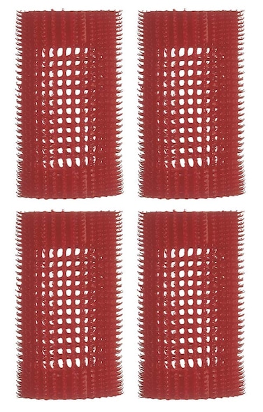 Olivia Garden Jet Set EZ Grip SelfGripping Curlers Hair Rollers for Setting or Perming Style Curls and Waves 1 12 4 Count