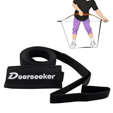 Deerseeker Outdoor Bow Stringer Tool Takedown Recurve Bow Limbsaver Bowstring Tool for Longbow Traditional Bow Accessories