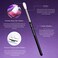 Jessup Eye Makeup Brushes Set Professional 15pcs with Eyeshadow Blending Concealer Eyebrow Eyliner Brush Pearl BlackSilver
