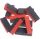 Onwon 10 PCS Sanding Buffing Nail Polisher 4 Way Polish Buffer Buffing Block Nail Files Art Pedicure Manicure FileBlack Red