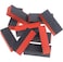 Onwon 10 PCS Sanding Buffing Nail Polisher 4 Way Polish Buffer Buffing Block Nail Files Art Pedicure Manicure FileBlack Red