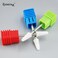 Rolabling Ceramic Nail Drill Bit White Flame Nail Drill Bit for Electric Drill Manicure Machine Nail Salon Tool Medium Blue