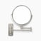 Jerdon WallMounted Magnifying Mirror Bathroom Makeup Mirror with 8X Magnification 8Inch Diameter Nickel Finish Model JP7808N