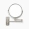 Jerdon WallMounted Magnifying Mirror Bathroom Makeup Mirror with 8X Magnification 8Inch Diameter Nickel Finish Model JP7808N