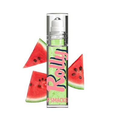 Lip Smacker Rolly Lip Gloss, Classic Roller-Ball Design for a Cooling Sensation, HydratingMoisturizing Shine - Watermelon