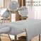 Mixweer 9 Pcs 3 Set Microfiber Massage Table Sheets Set Bulk Includes Flat Sheet Fitted Sheet with Pocket Face Rest CoverGray