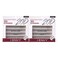 iENVY 20D Extension Cluster Individual Lashes Extra Long 2 Pack Flat Root Seamless Application Perfect for DIY Lash Extension