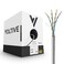 Voltive Cat5e Ethernet Cable Riser CMR Gray 1000ft 24AWG 4 Pair Solid Bare Copper UTP 350MHz UL Certified ETL Verified V122610