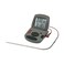 Taylor Programmable with Timer Instant Read Wired Probe Digital Meat Food Grill BBQ Cooking Kitchen Thermometer with Timer Gray