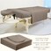 Mixweer 9 Pcs 3 Set Microfiber Massage Table Sheets Set Bulk Includes Flat Sheet Fitted Sheet with Pocket Face Rest CoverWalnut