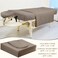 Mixweer 9 Pcs 3 Set Microfiber Massage Table Sheets Set Bulk Includes Flat Sheet Fitted Sheet with Pocket Face Rest CoverWalnut