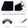 FADLASH Eyelash Extensions 16mm D Curl Lash Extensions 020 Thickness Premium Silk Classic Eyelash Extensions Supplies 020D 16mm
