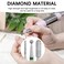 Difenni Cuticle Drill BitCuticle Drill Bits for nails 3pcs Diamond Nail Drill Bits for 332Electric Nail File Machine Pedicure Tool