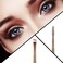 KINGMAS Eyebrow Brush Spoolie Dual Angled Eye Brow Brush Eyelash Comb Eyebrow Tool for Lining and Shaping Brows or Lashes Dark Brown