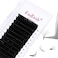 FADLASH Mega Volume Lashes 0.07mm C Curl 8mm Self Fanning Lashes 5D 6D 7D 8D 10D Automatic Blooming Eyelash Extensions (0.07-C, 8mm