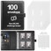 Pemocyny 100 Envelopes Money Saving Challenge Binder with Laminated Tracker Budget Binder with Cash Envelopes Easy and Fun Way to Save 5050 Black