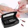 Machine-Ya MachineYa Plastic Sterilizing Traysterilization boxnail art tool sterilizer tray Sterilizer Tray Box Nail Art Salon Sterilizing Tooblack